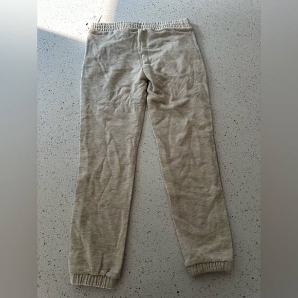 Billabong girls s/8 Light Gray Joggers with Orange and Blue Stripes - Picture 4 of 4